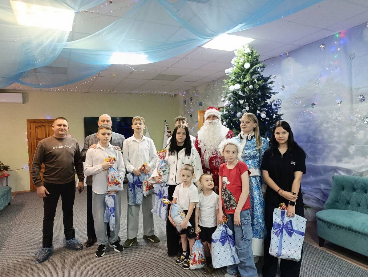 Получили праздничное поздравление