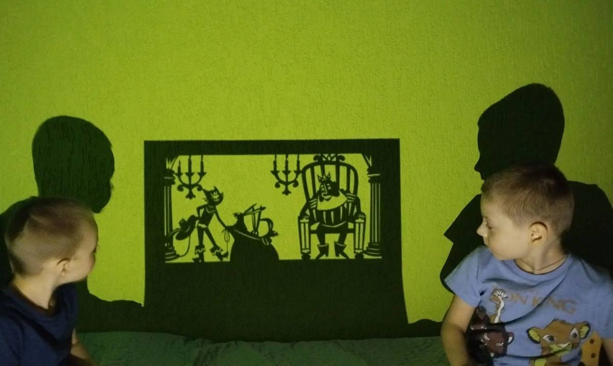 Малыши Щигровского центра познакомились с театром теней