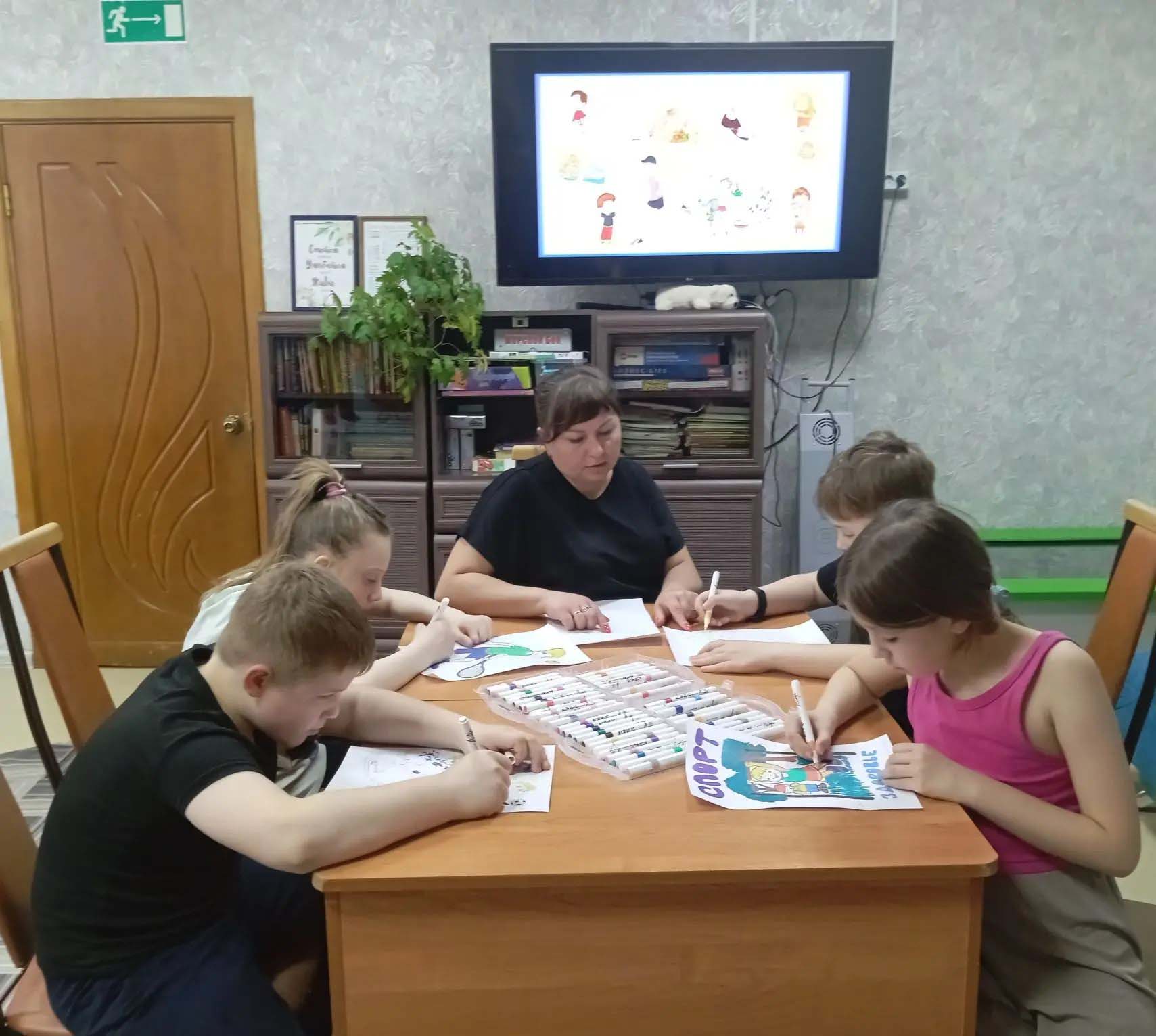 Воспитанники Щигровского центра выбрали полезные привычки