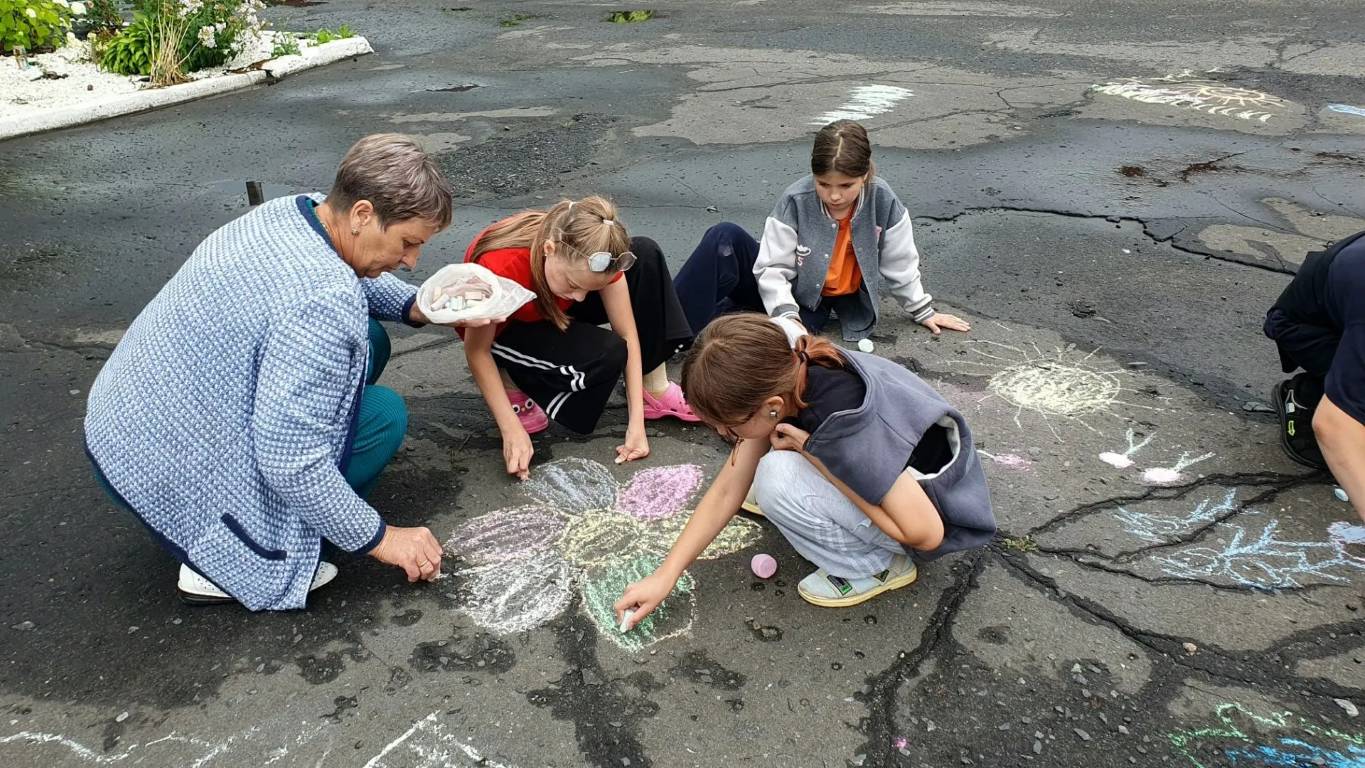 В Щигровском центре «Импульс» прошло необычное творческое занятие